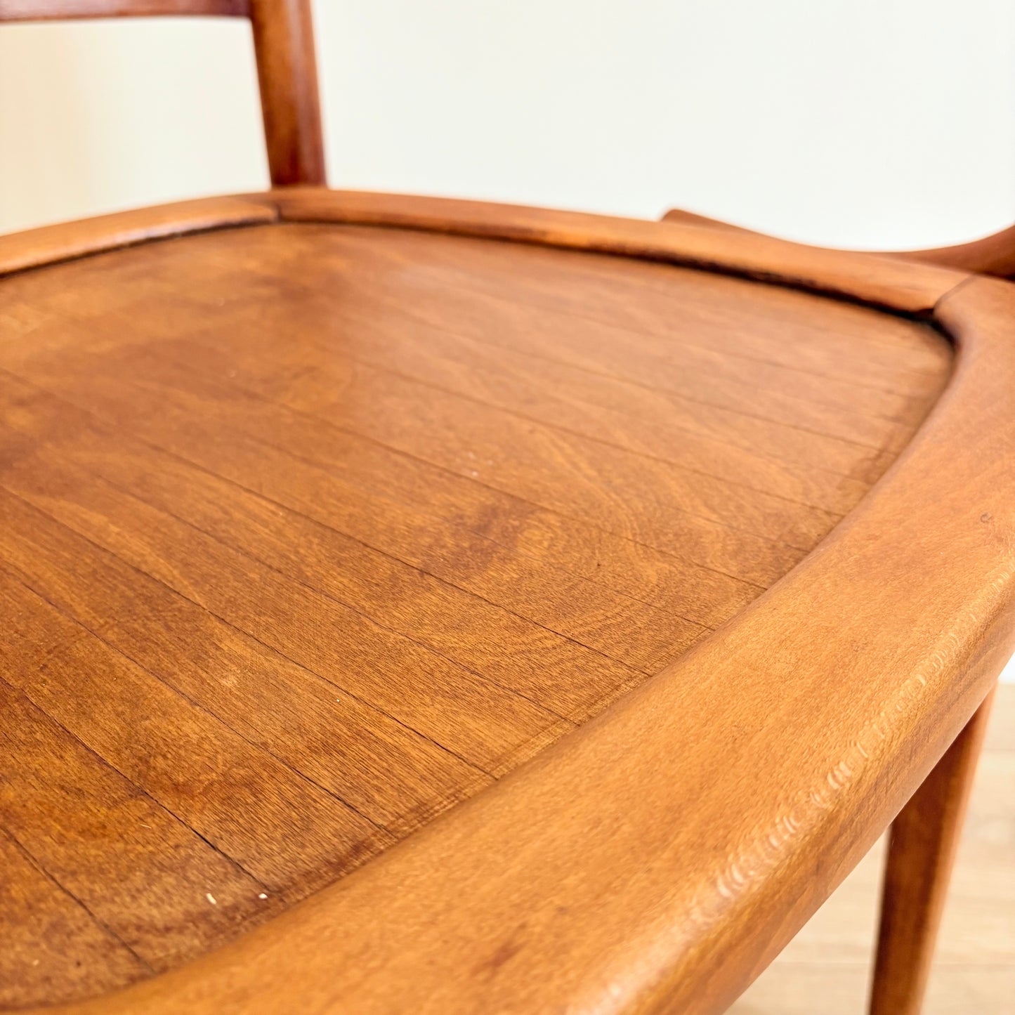 Fauteuil en bois tourné