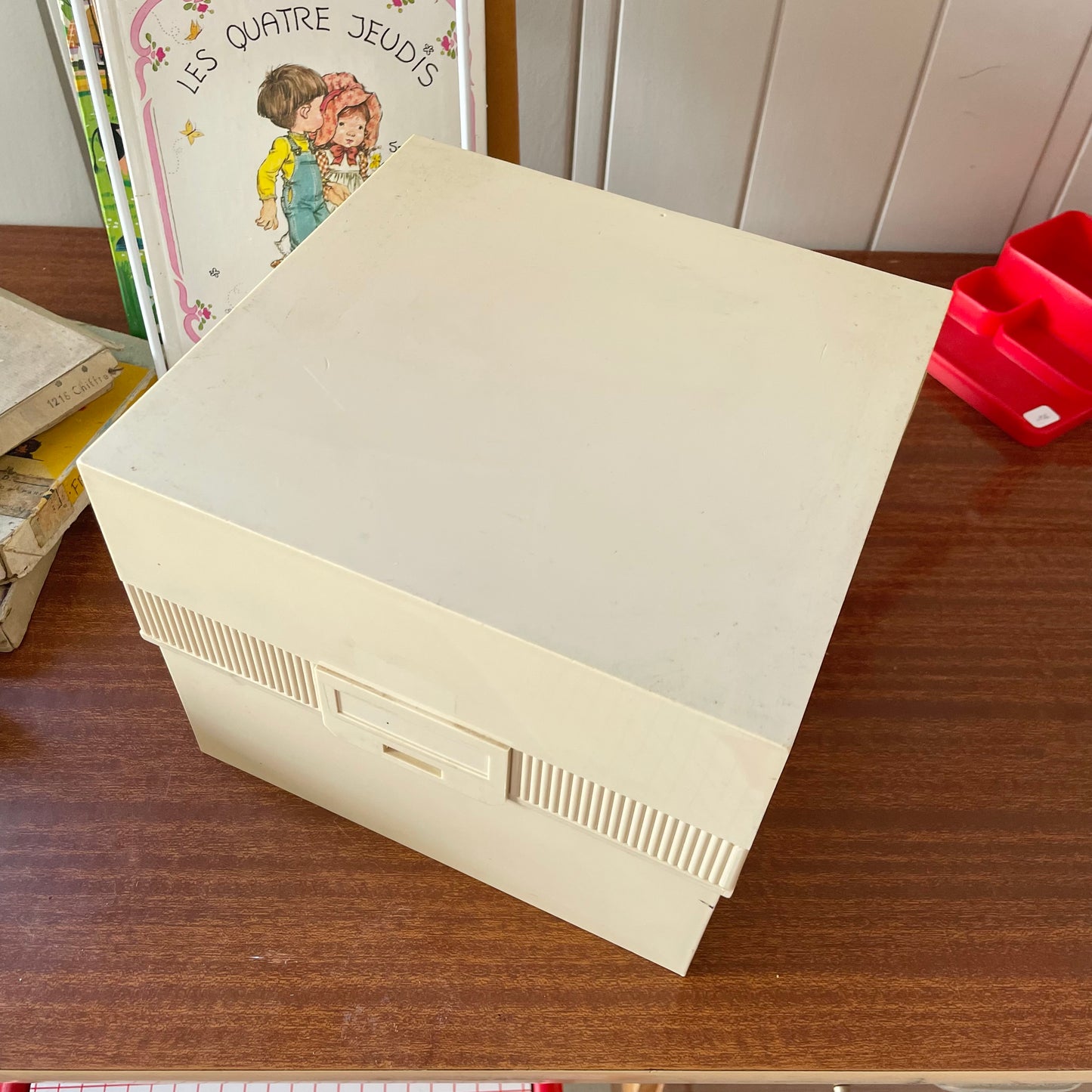 Rangement pour fiches ou vinyles