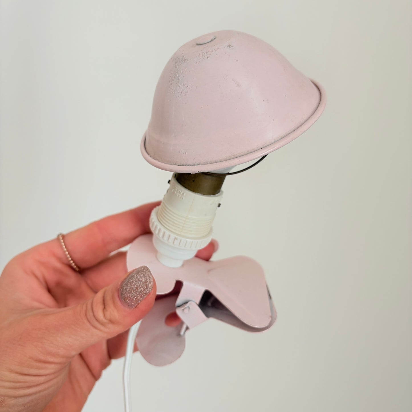 Lampe champignon à pince