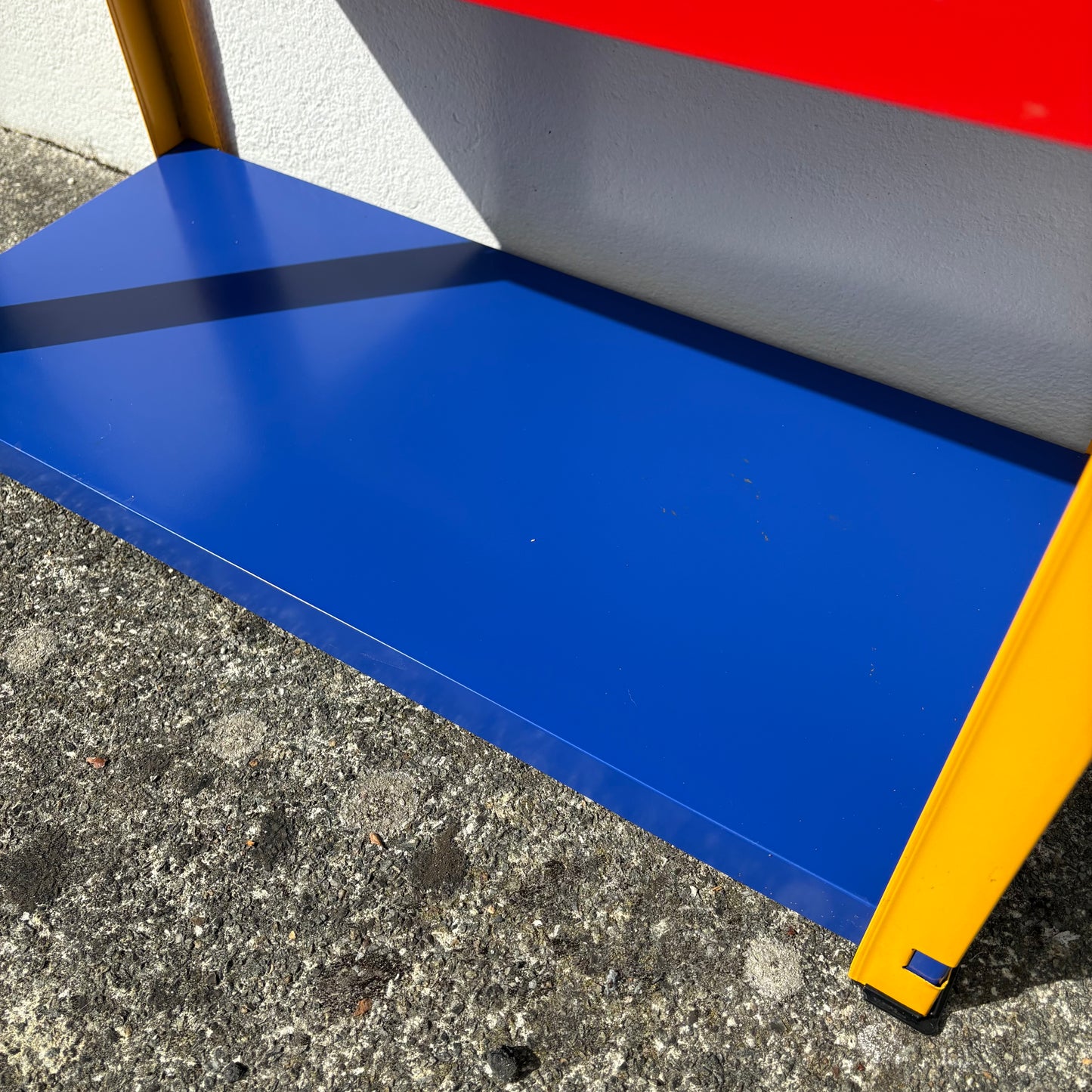 Étagère métallique années 80