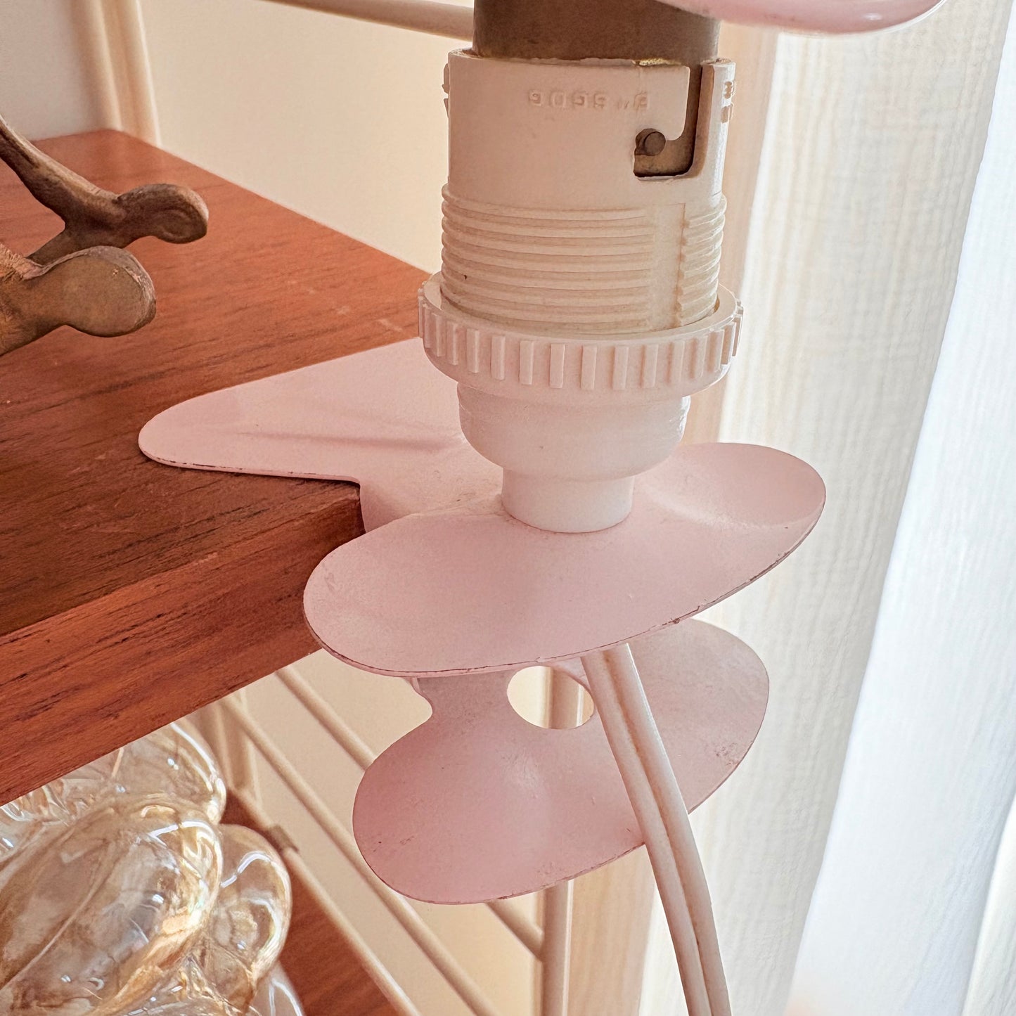 Lampe champignon à pince
