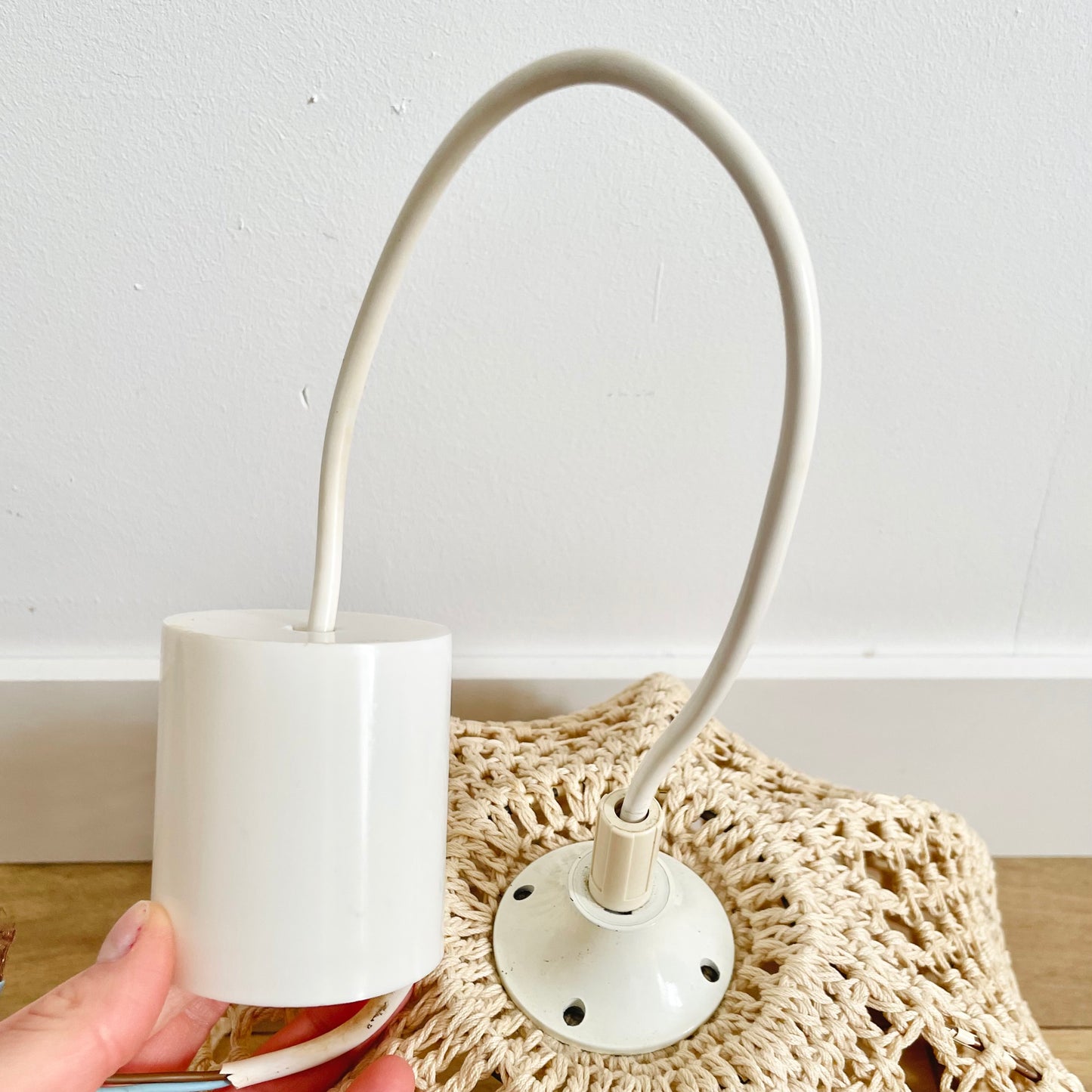 Suspension en crochet