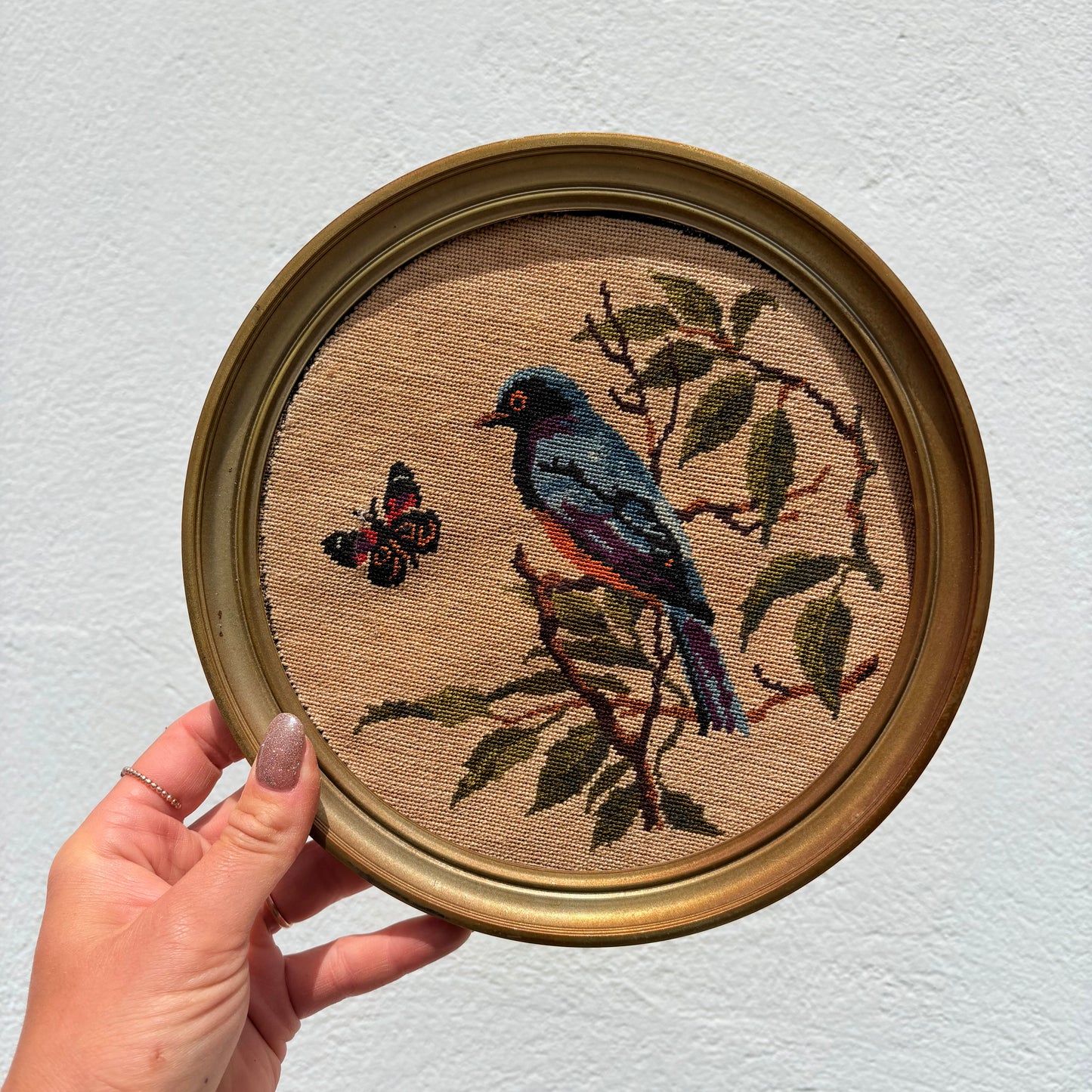 Canevas motif d’oiseau