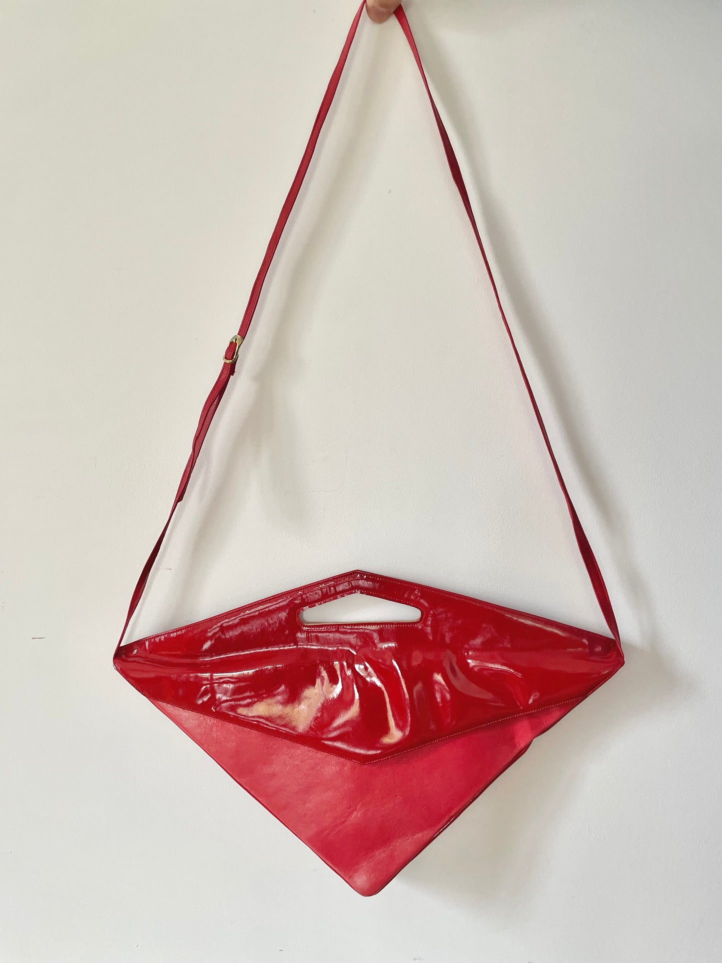 Sac triangle rouge