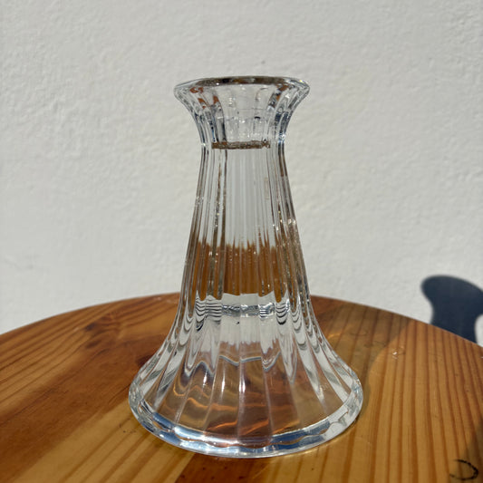 Bougeoir vintage verre