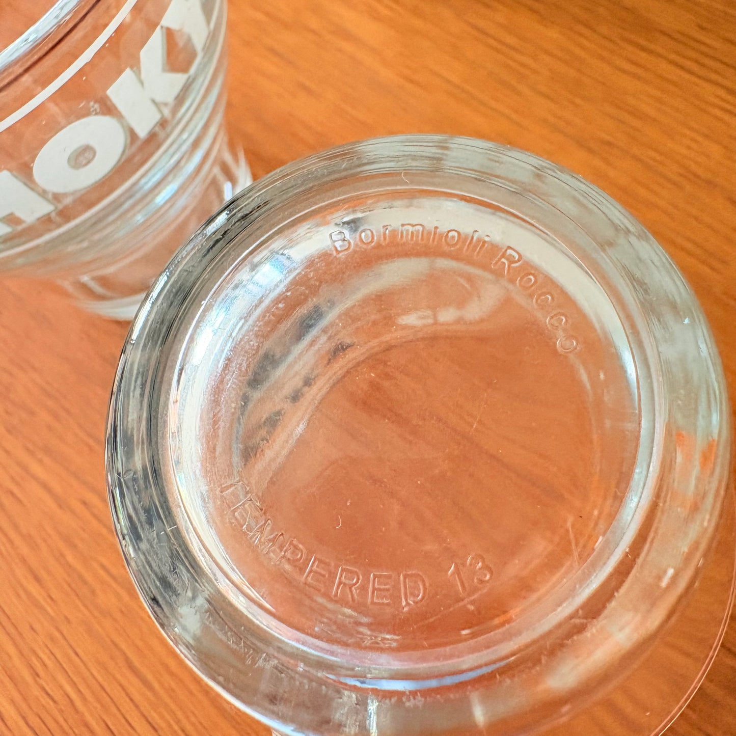 Lot de 3 tasses Choky en verre