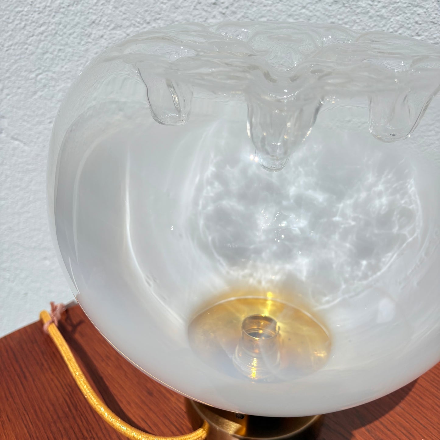 Lampe avec globe Mazzega
