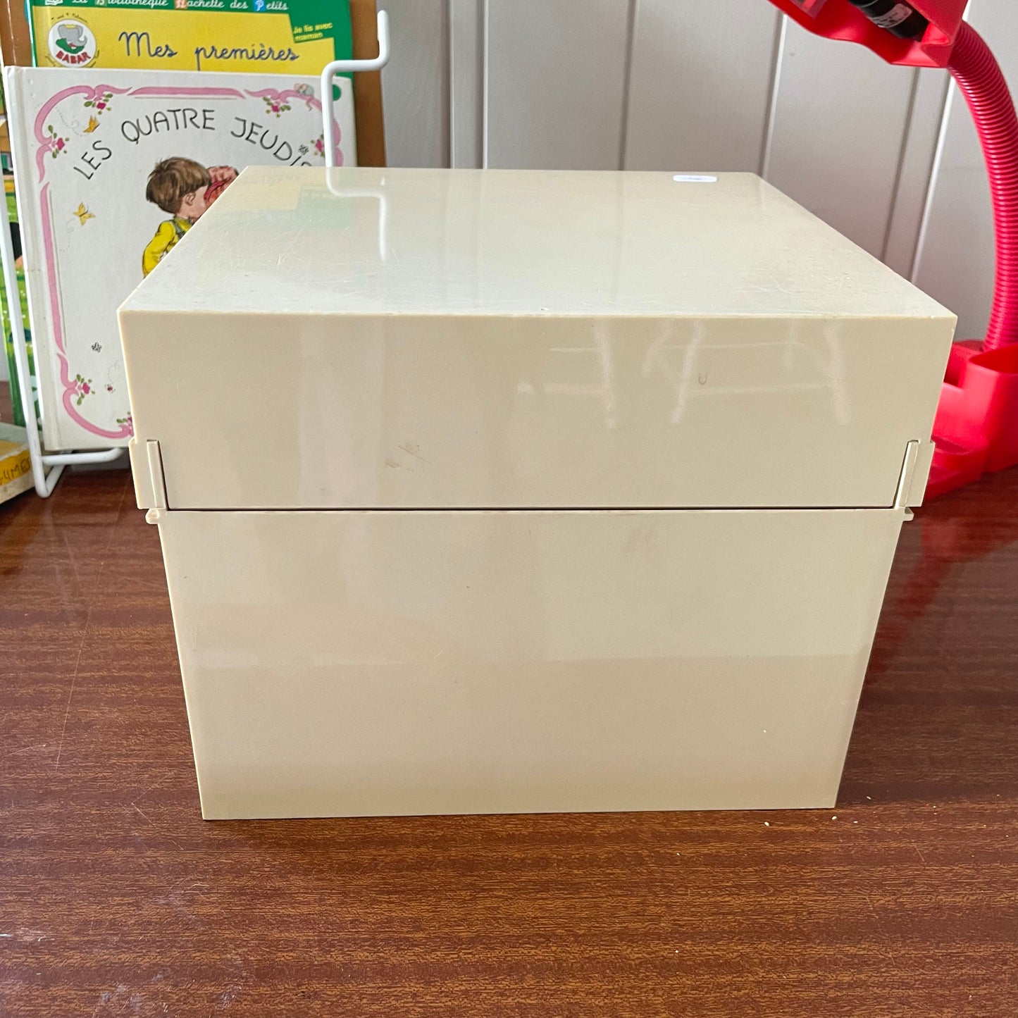 Rangement pour fiches ou vinyles