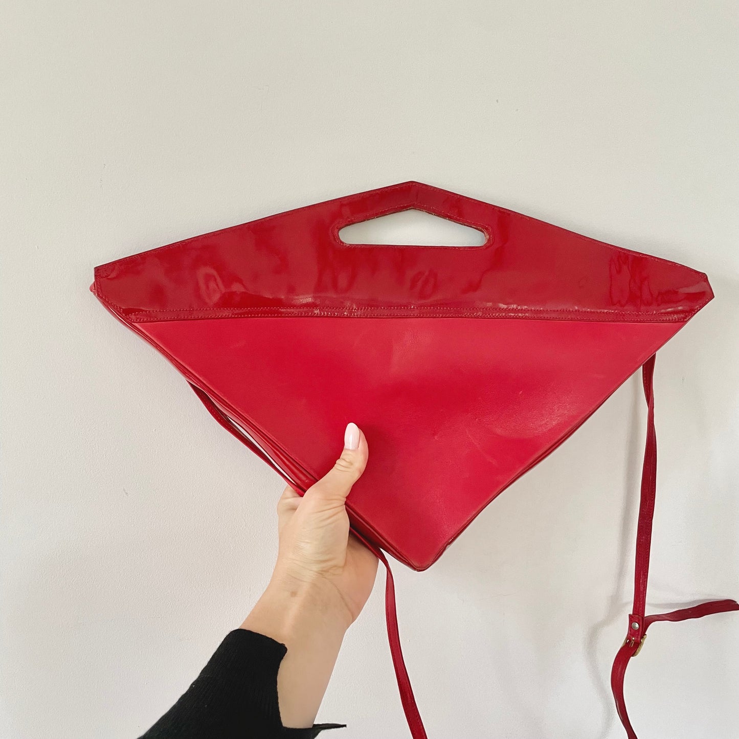 Sac triangle rouge