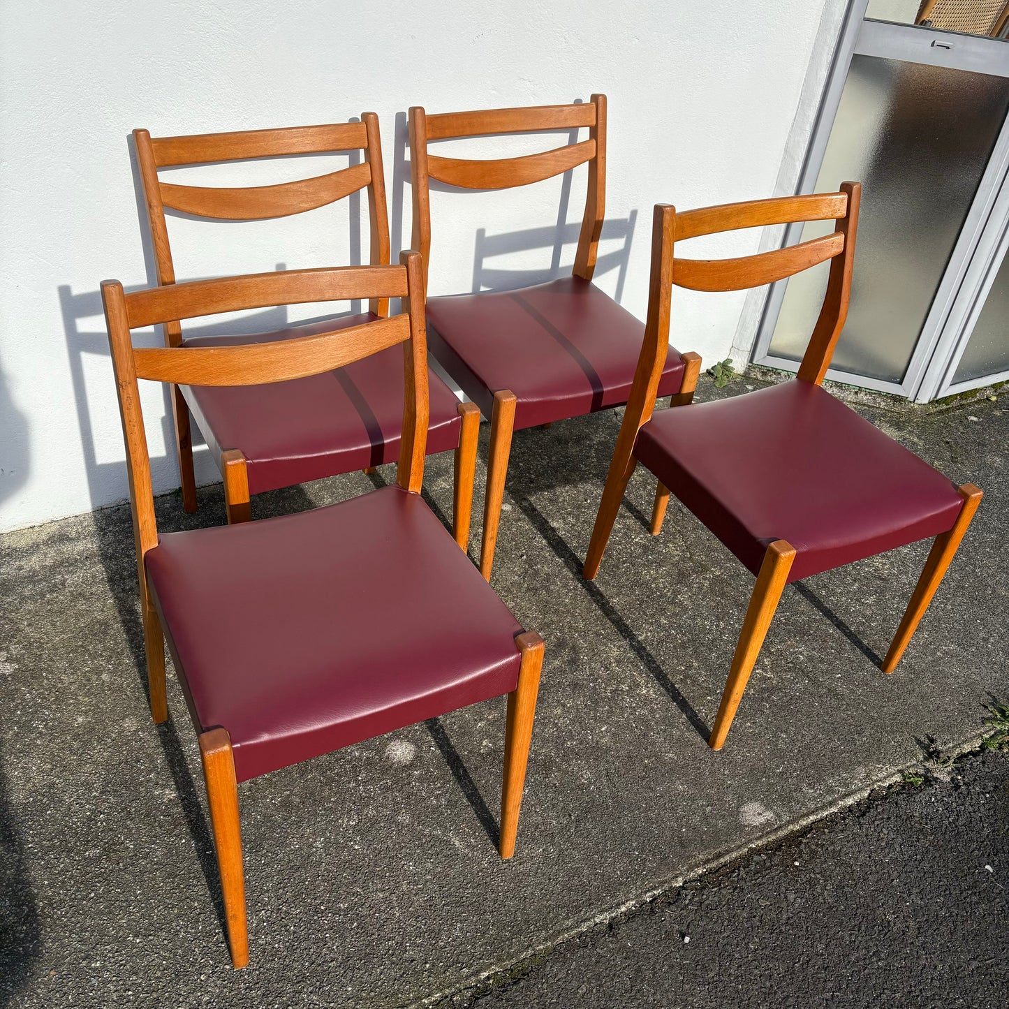 Lot de 4 chaises style scandinave