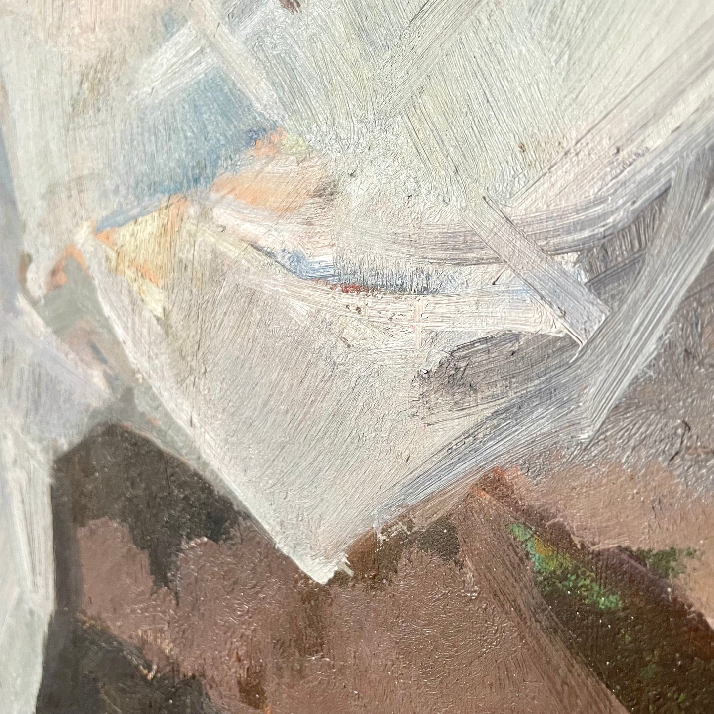 Huile sur panneau