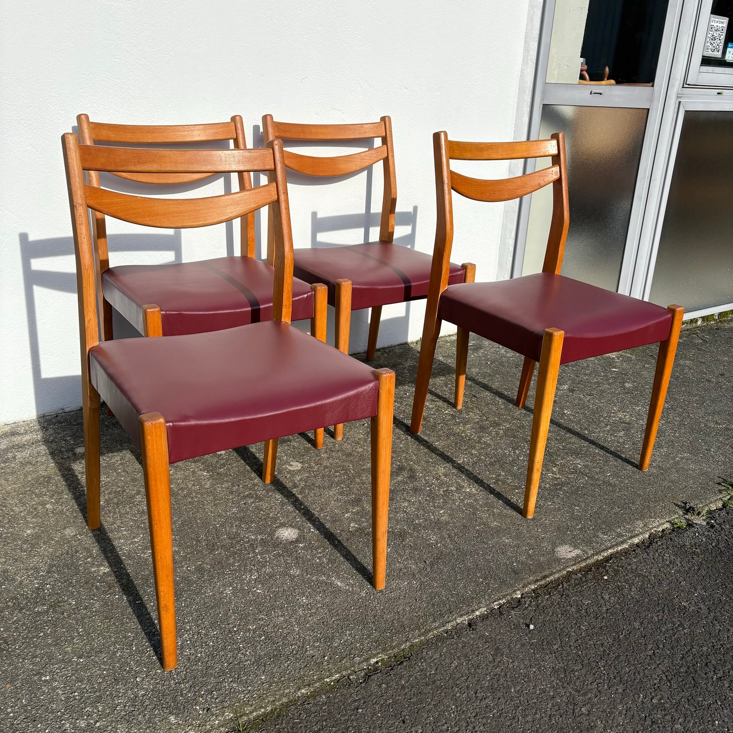 Lot de 4 chaises style scandinave