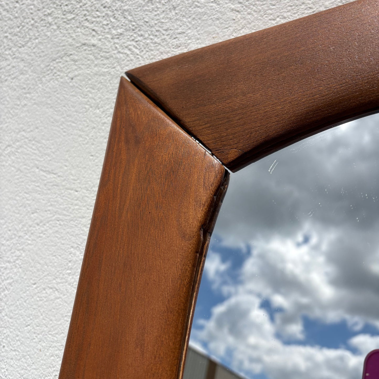 Miroir en bois style scandinave