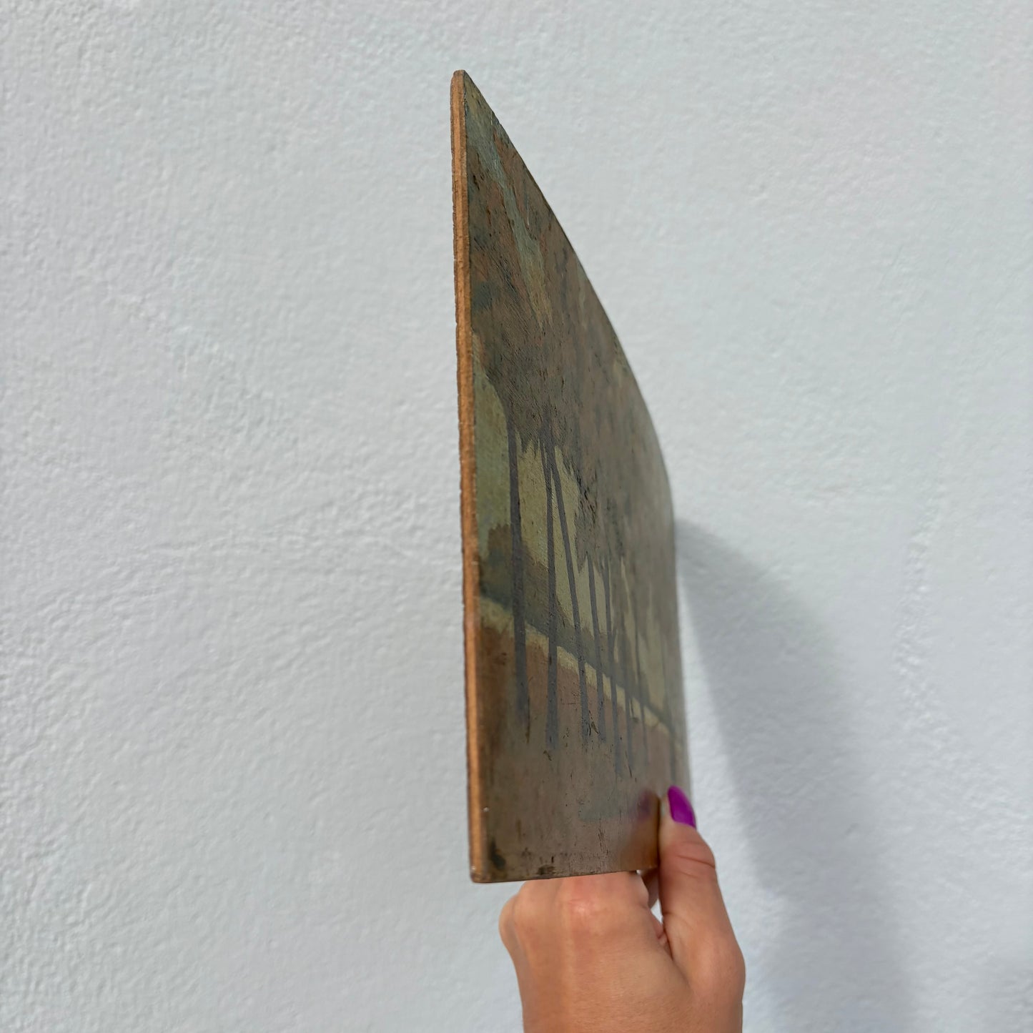 Huile sur panneau