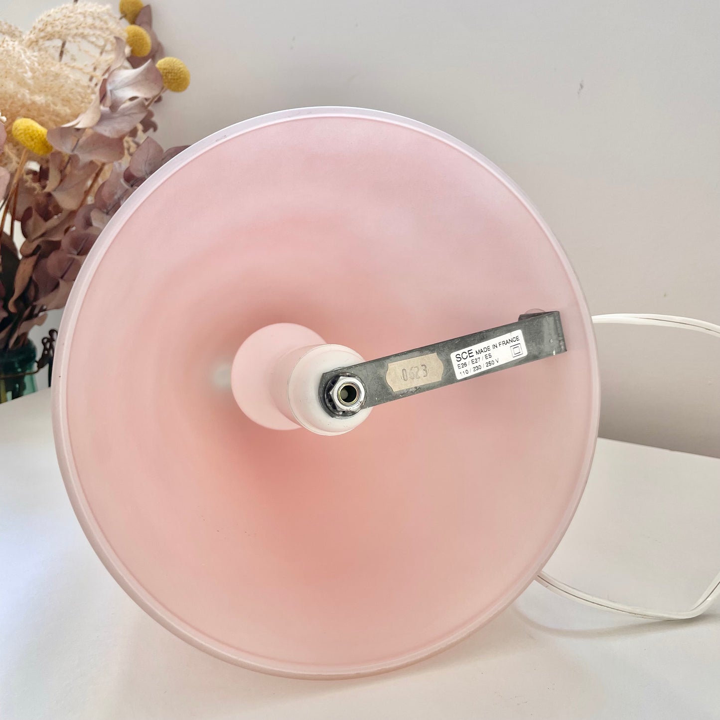 Lampe Teepee rose grand modèle