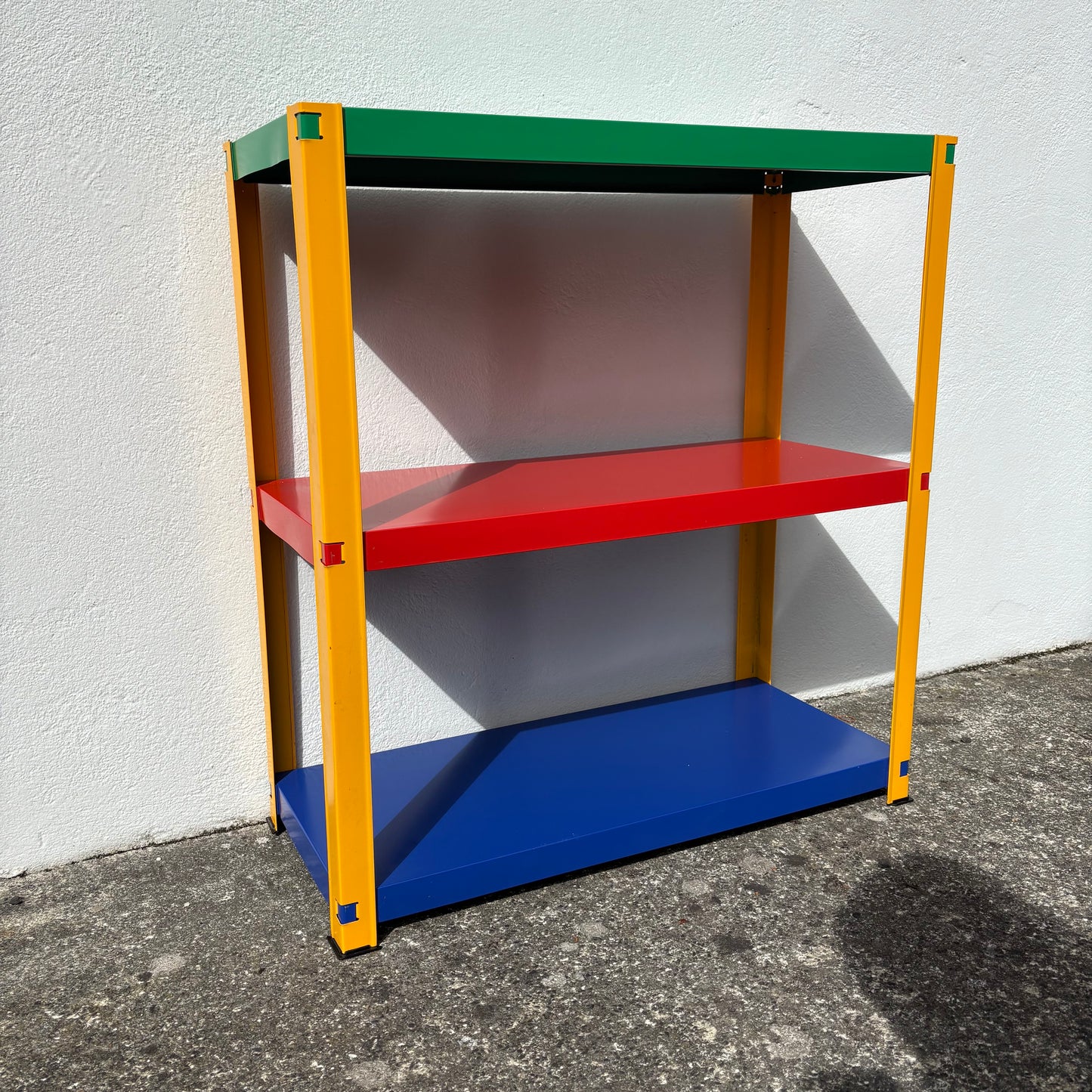 Étagère métallique années 80