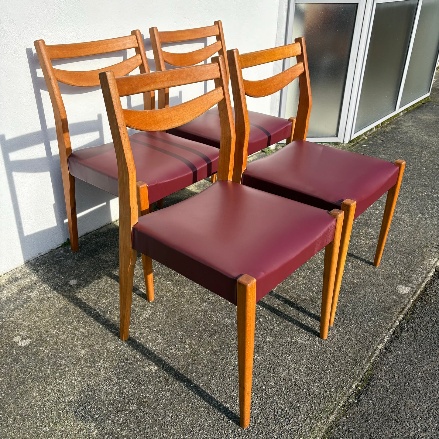 Lot de 4 chaises style scandinave