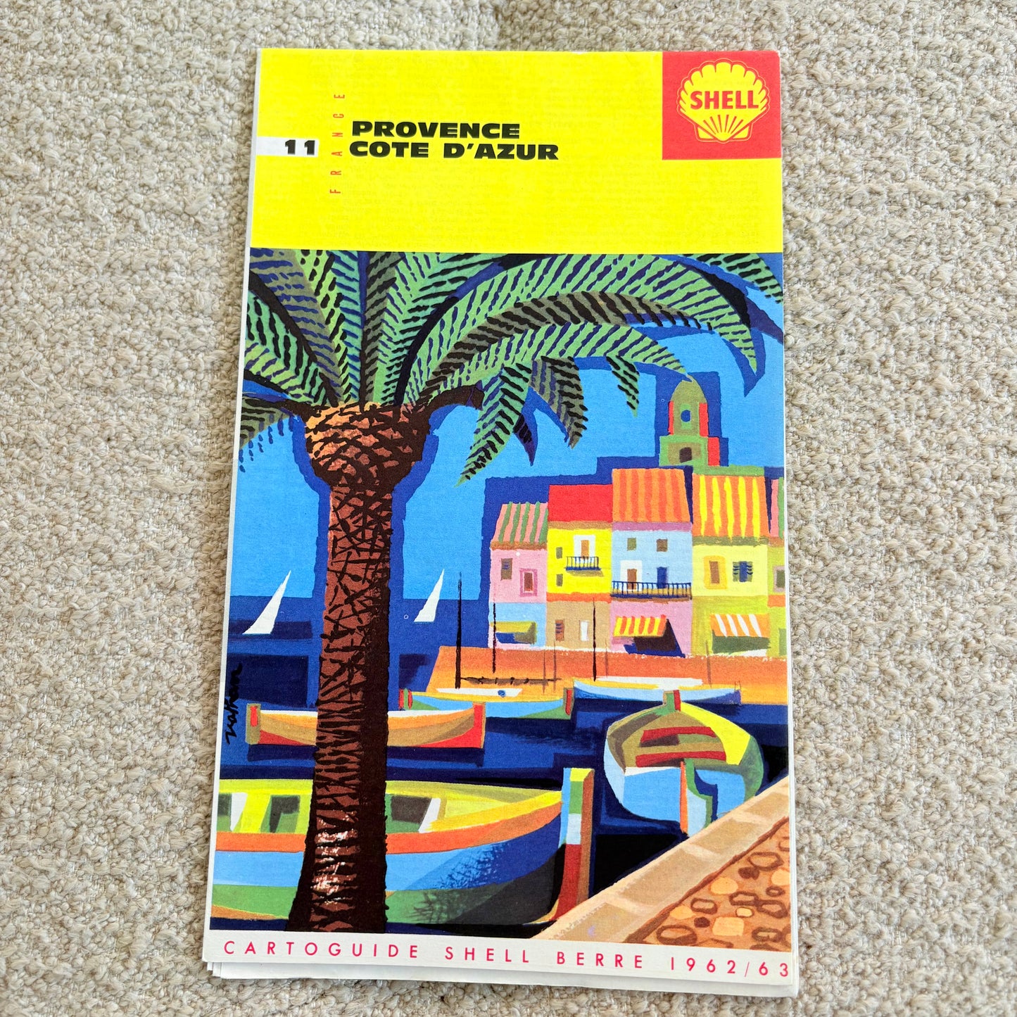 Cartes Shell années 60
