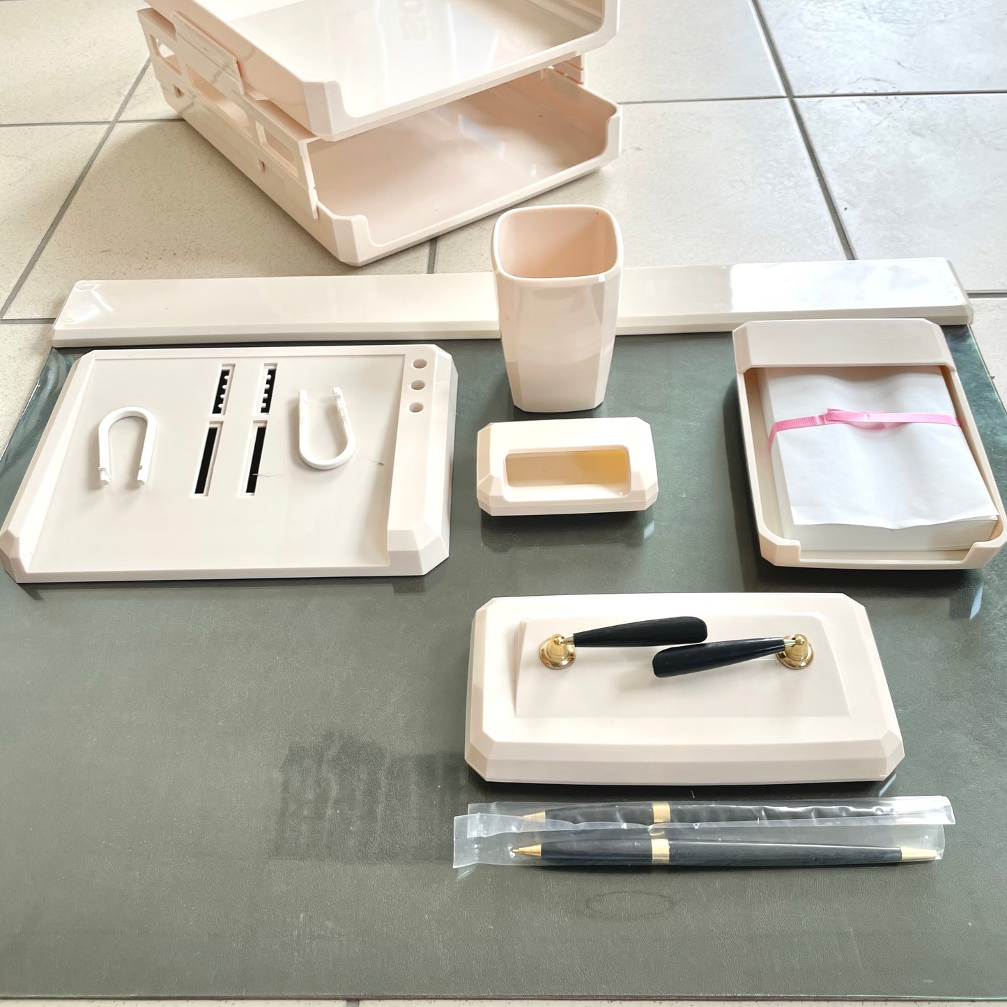 Set de bureau années 70/80