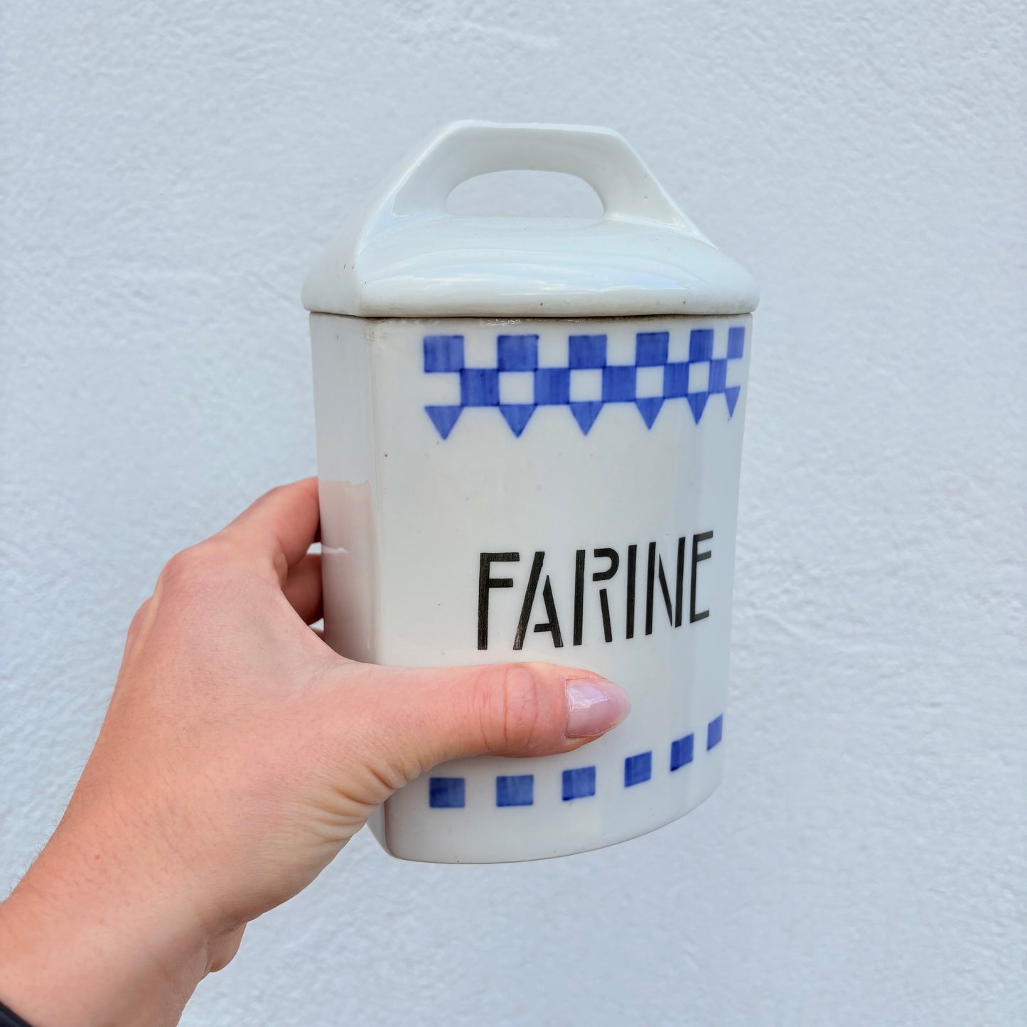 Série de pots en céramique