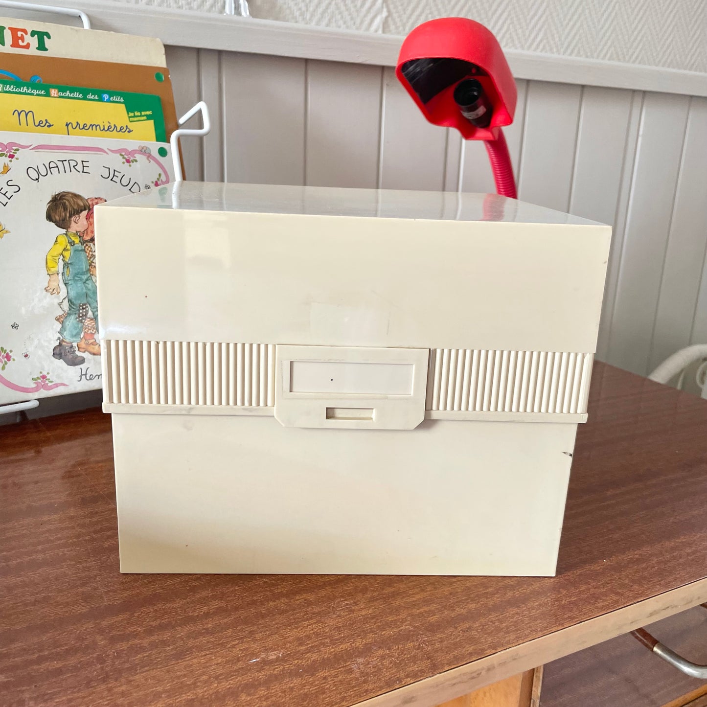 Rangement pour fiches ou vinyles