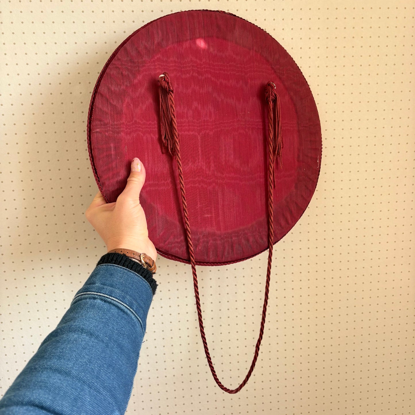 Miroir en velours