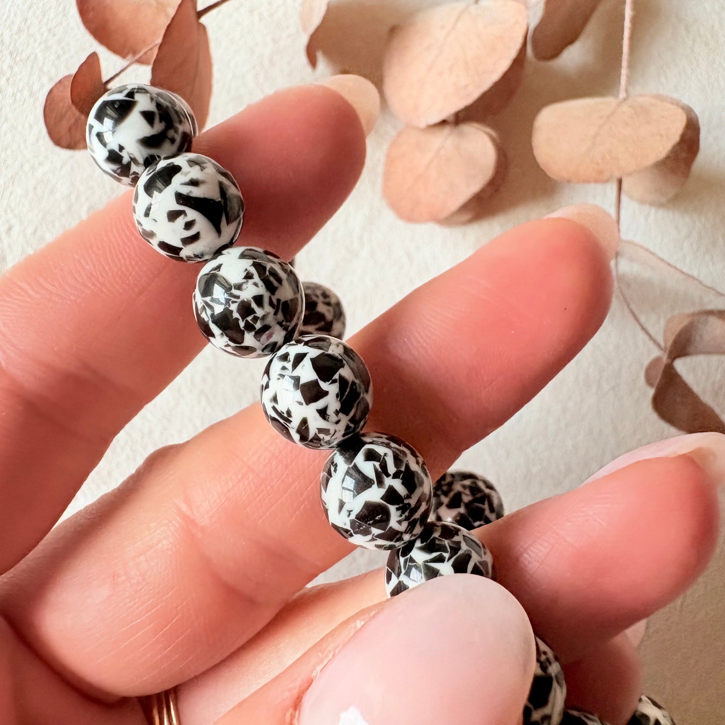 Bracelet en perles vintage