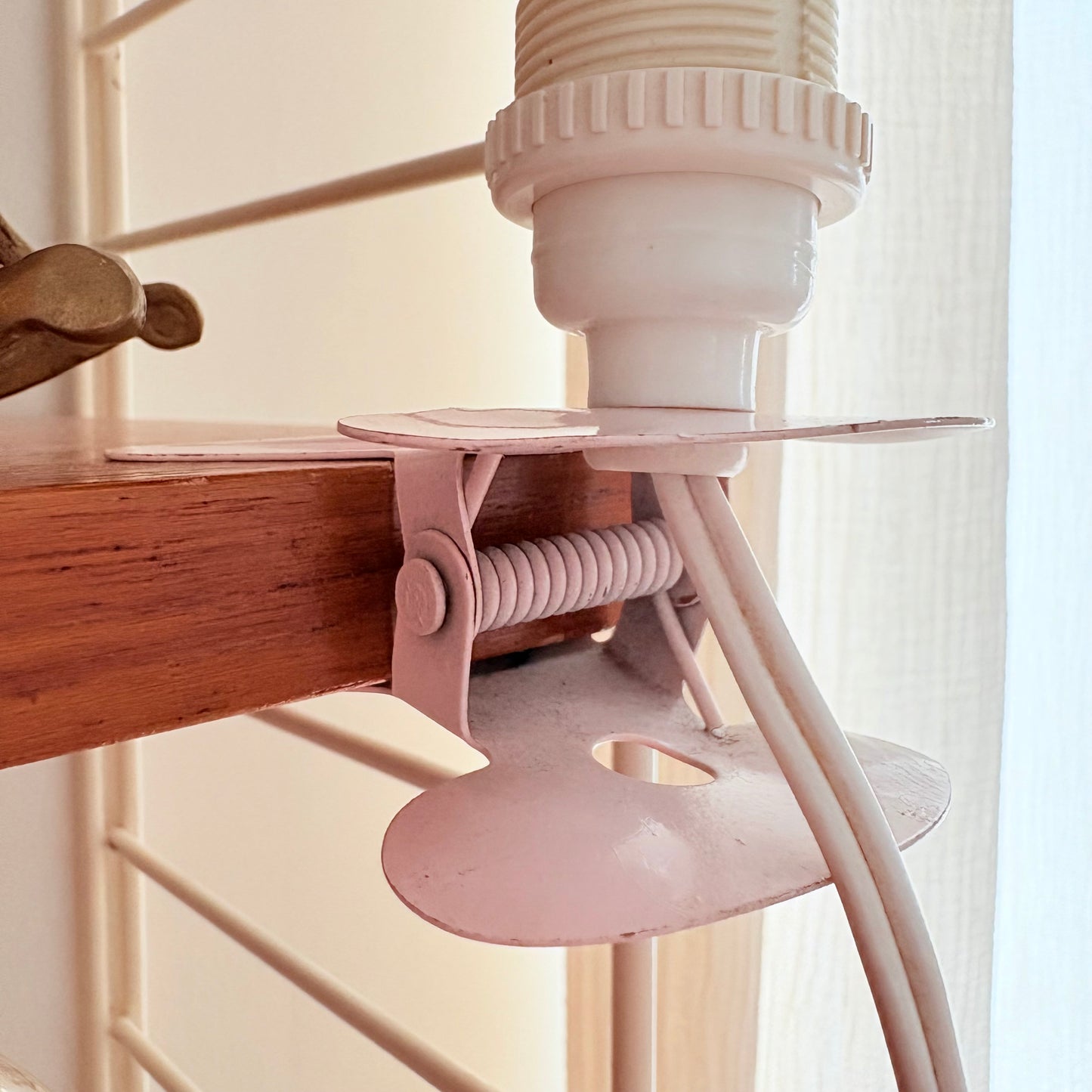 Lampe champignon à pince