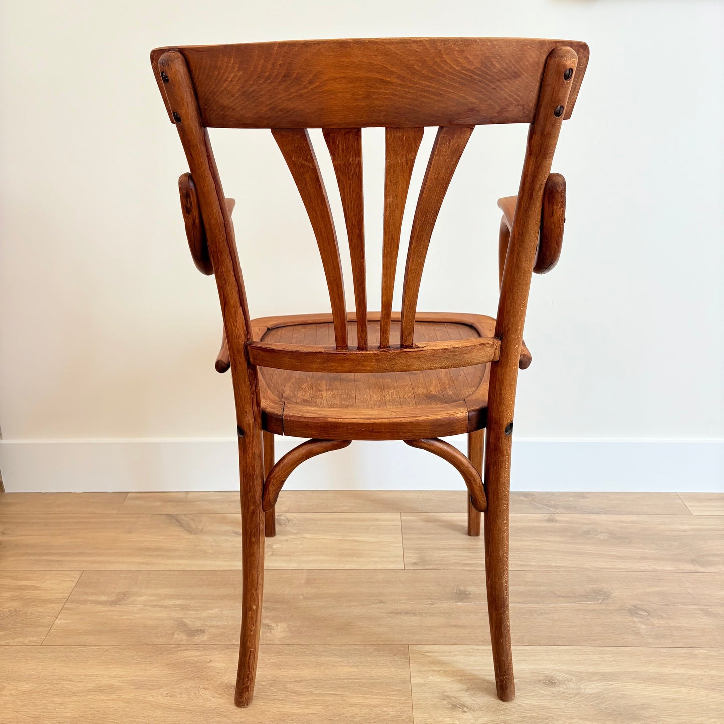 Fauteuil en bois tourné