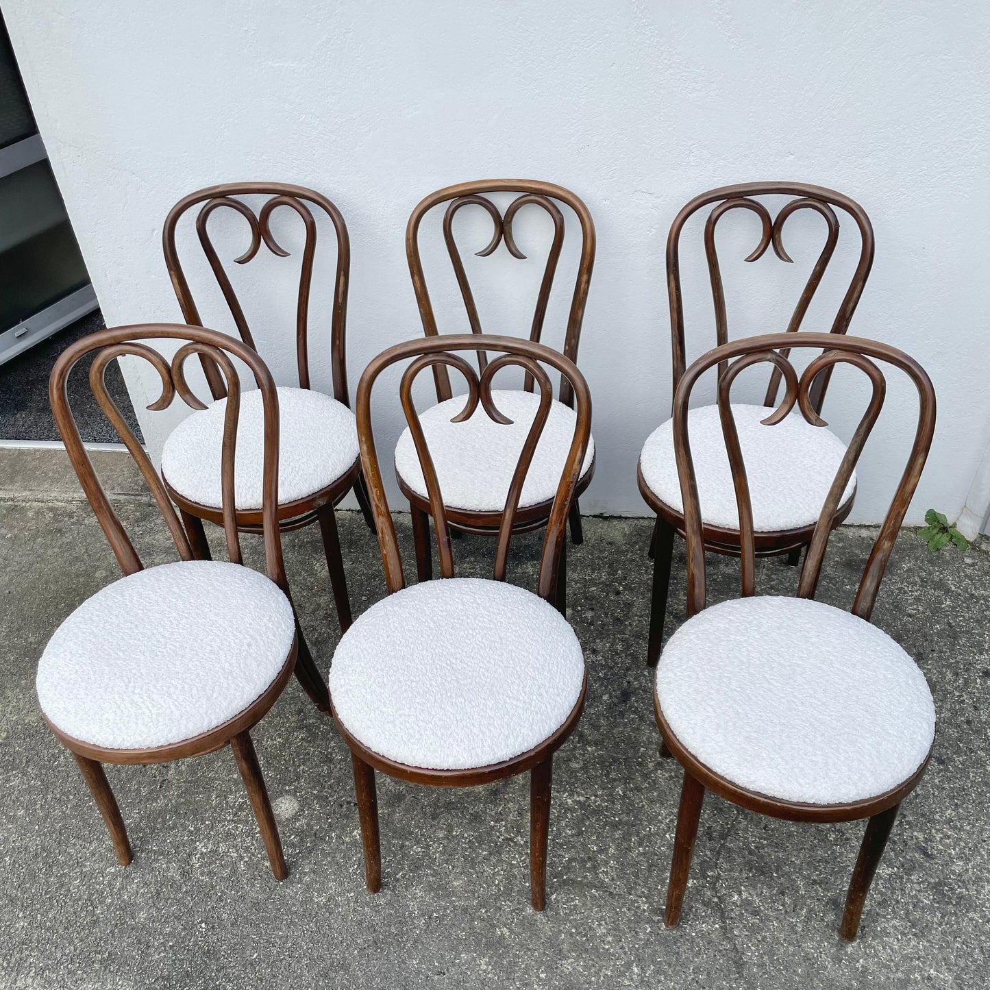 Chaises bistrot modèle Sweetheart