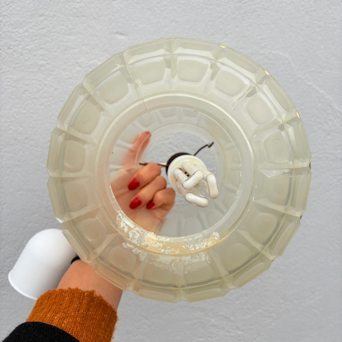 Lustre effet boule à facettes