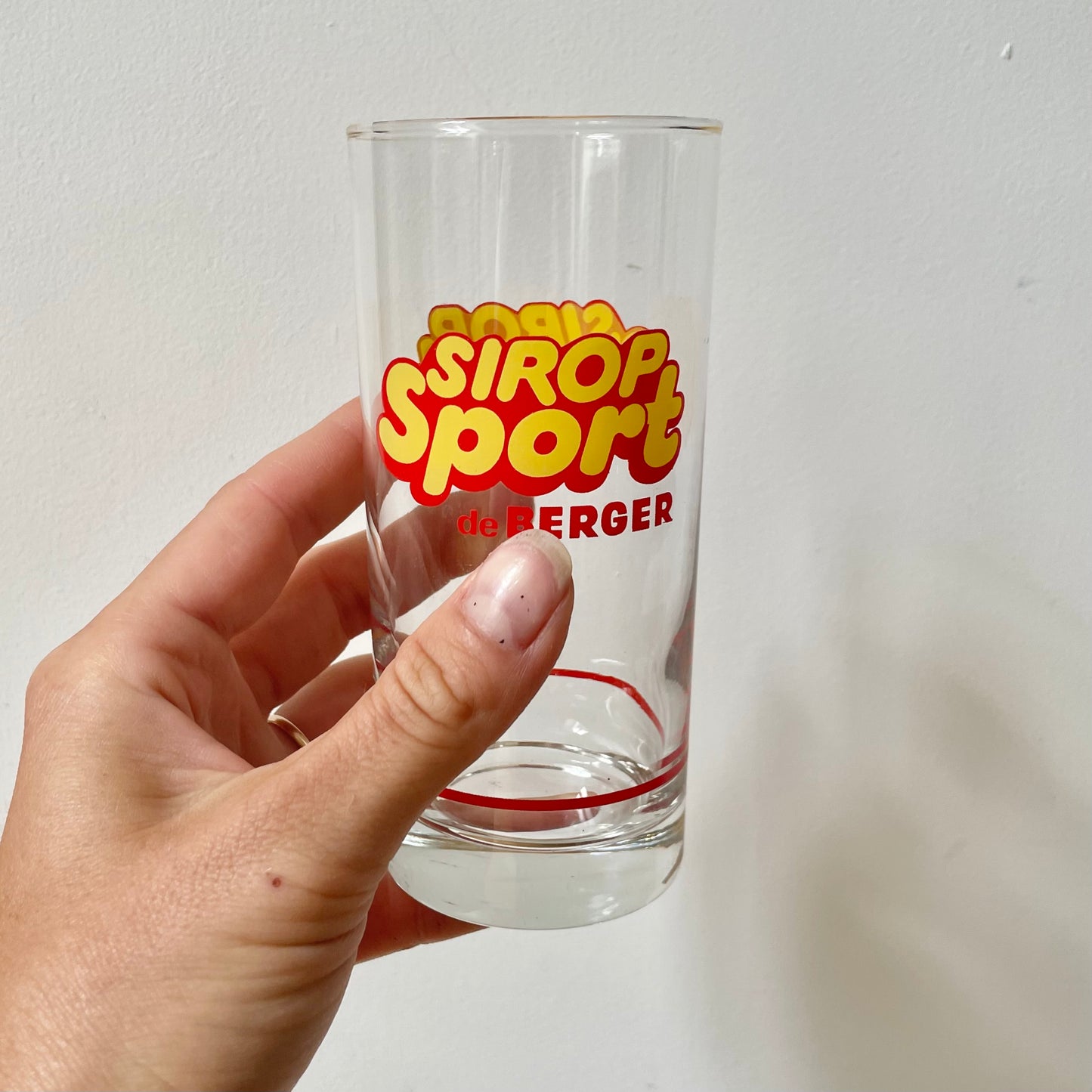 Paire de verres sirop sport de Berger