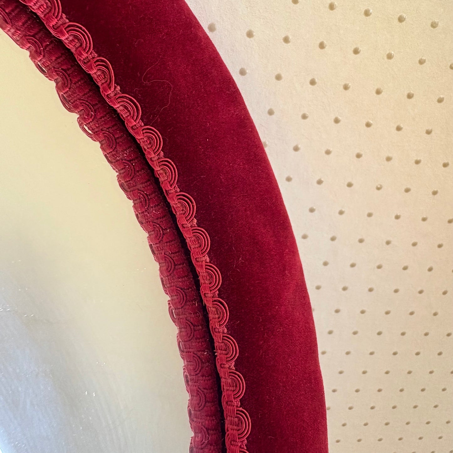 Miroir en velours