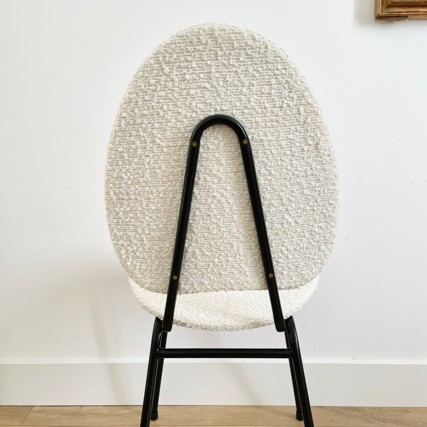 Chaise bouclette années 50