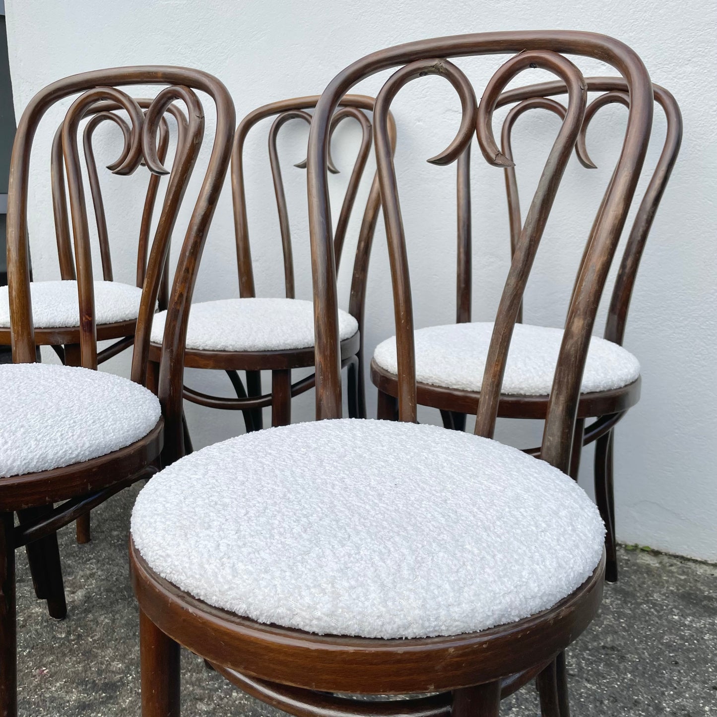 Chaises bistrot modèle Sweetheart