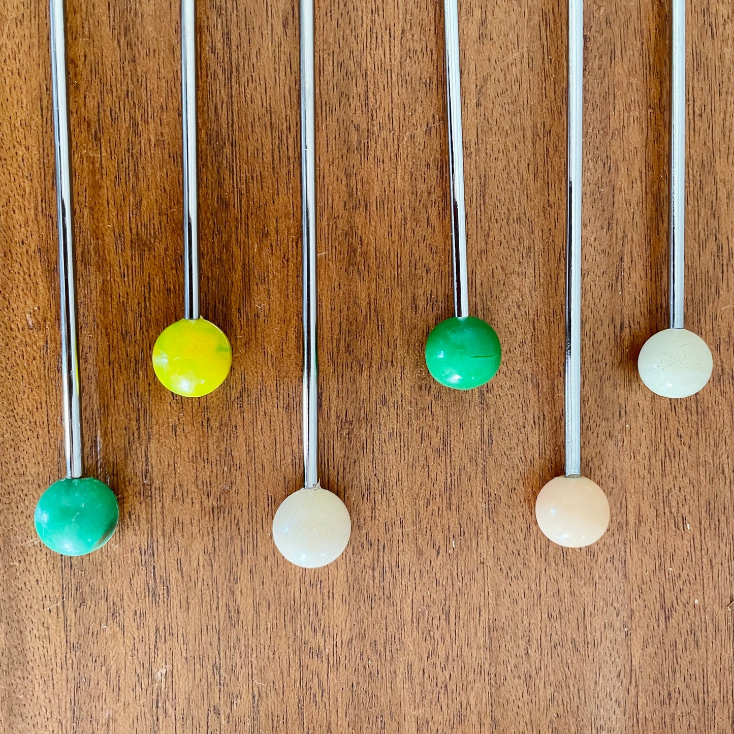 Lot de 6 cuillères à moka ou cocktail