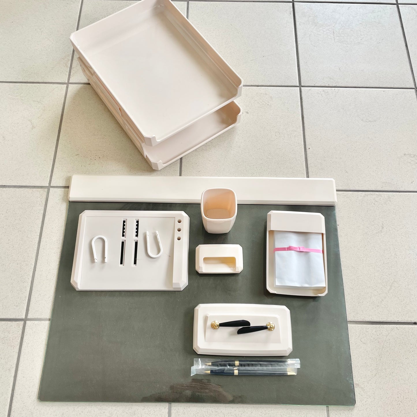 Set de bureau années 70/80