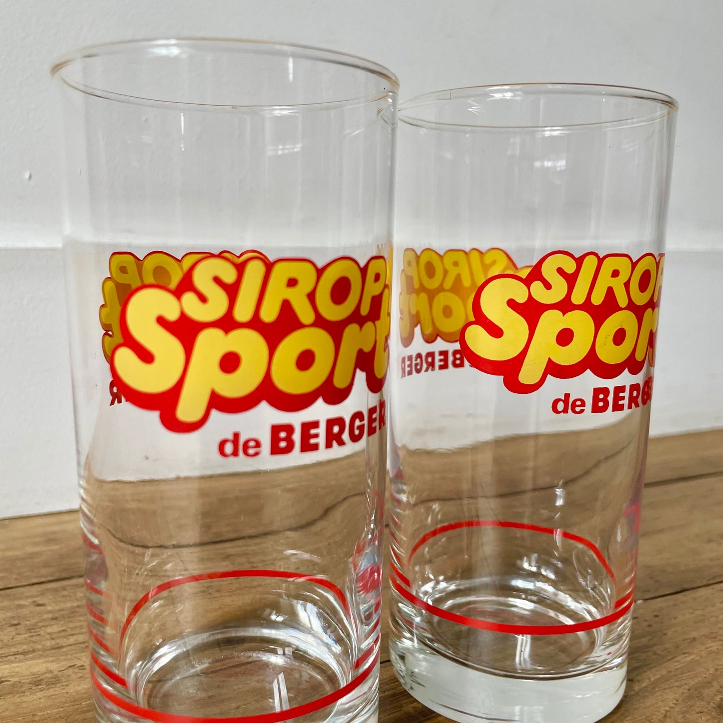 Paire de verres sirop sport de Berger