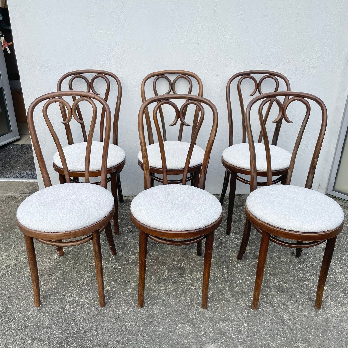 Chaises bistrot modèle Sweetheart