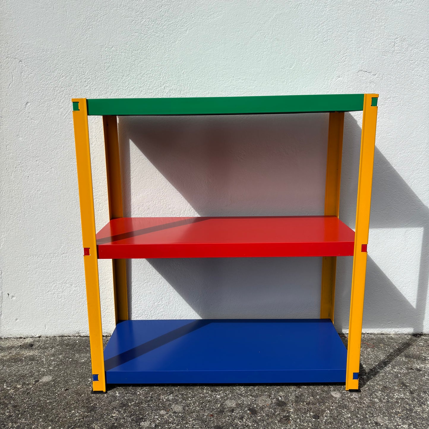 Étagère métallique années 80