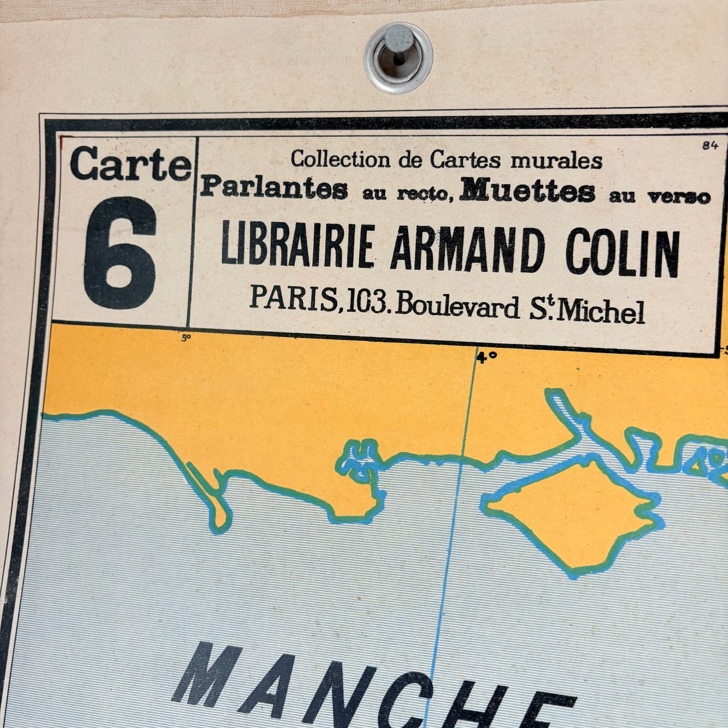 Carte les canaux de France