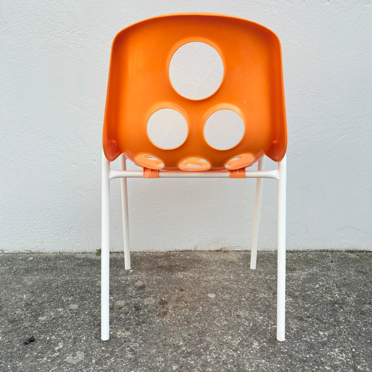 Chaise Sicopal orange