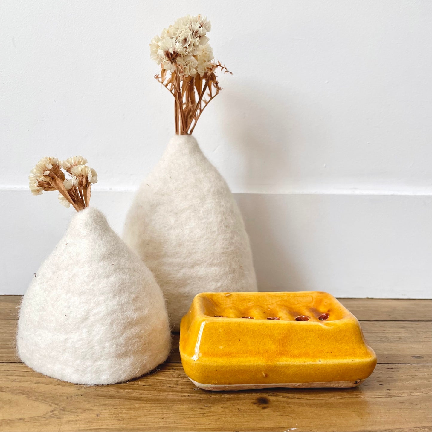Porte savon en terre cuite