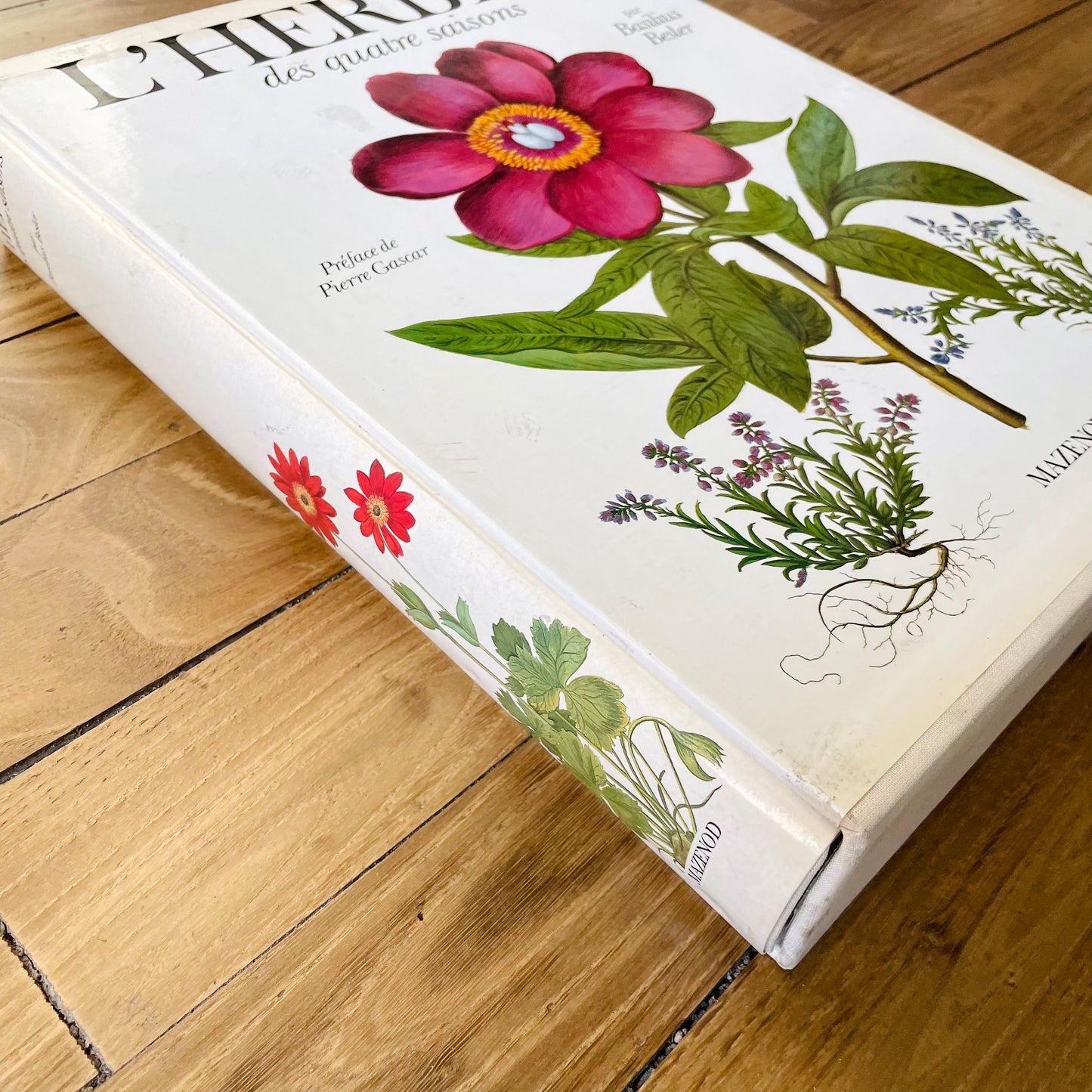 Livre L’herbier des quatre saisons - Mazenod