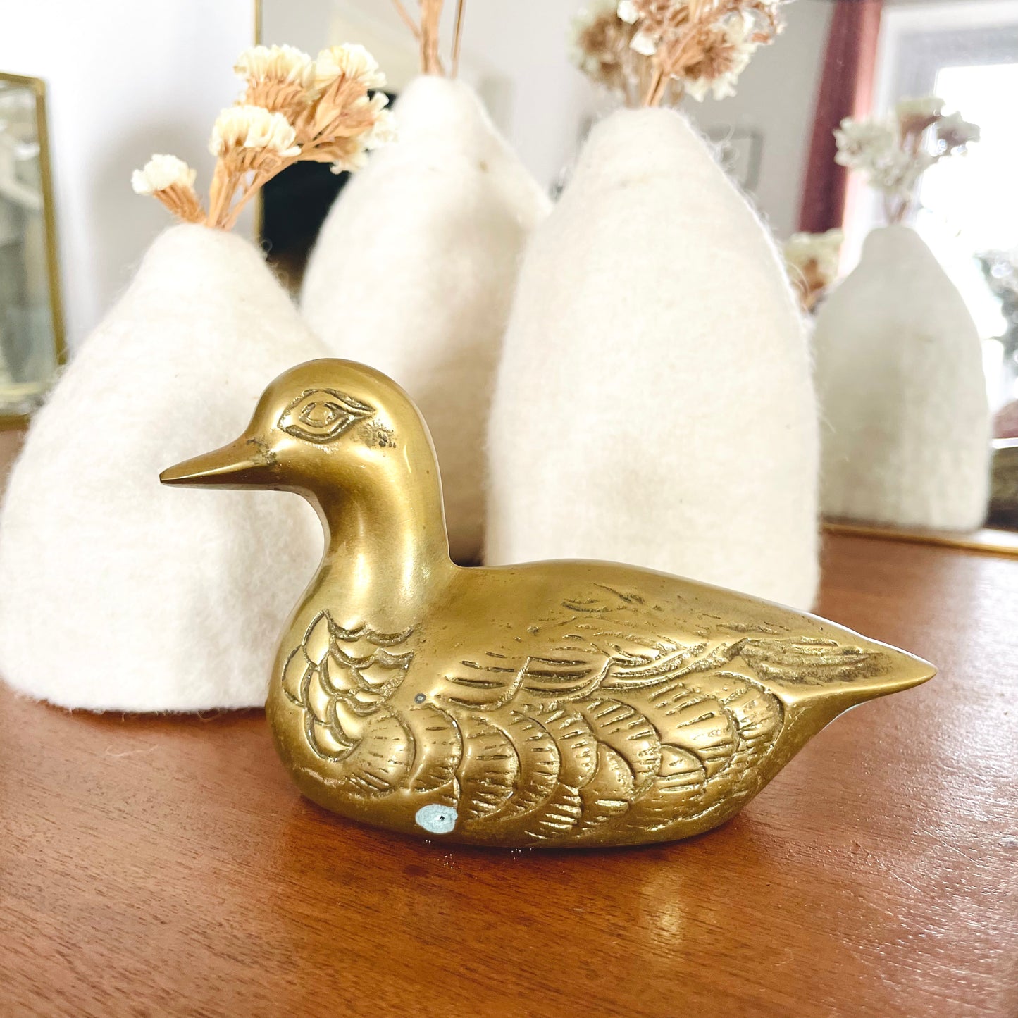 Canard en laiton