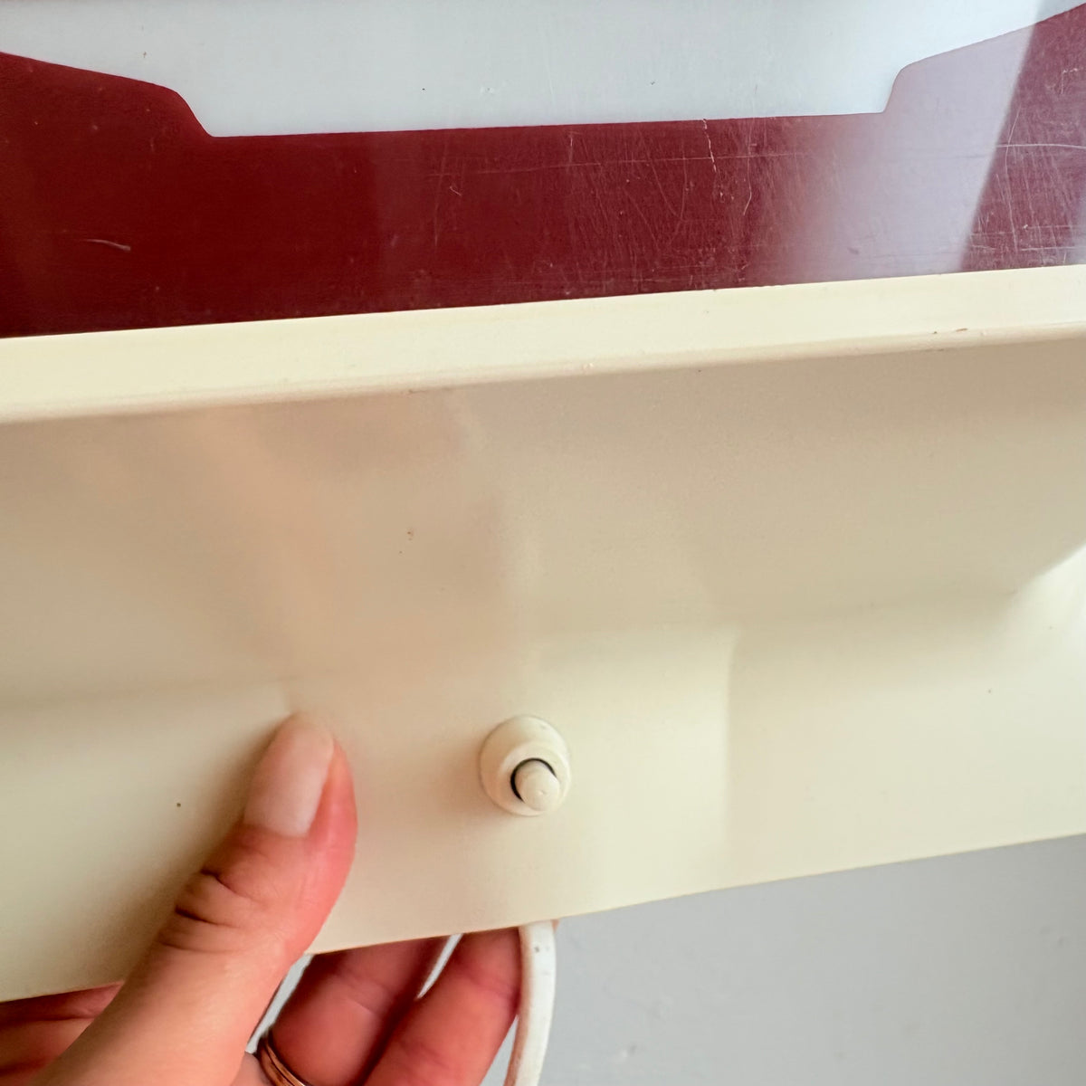 Lampe Ikea Skugga par Monica Mulder années 90