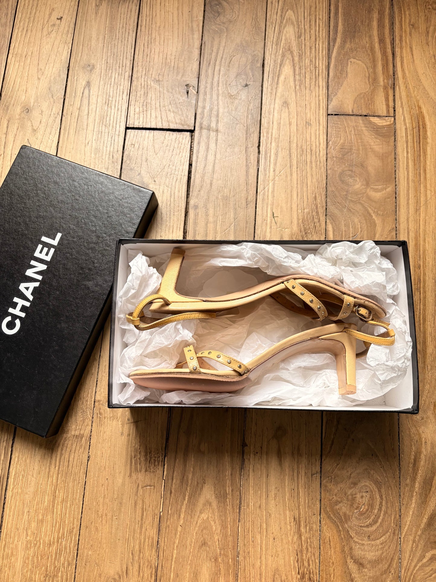 Sandales Chanel 37 1/2