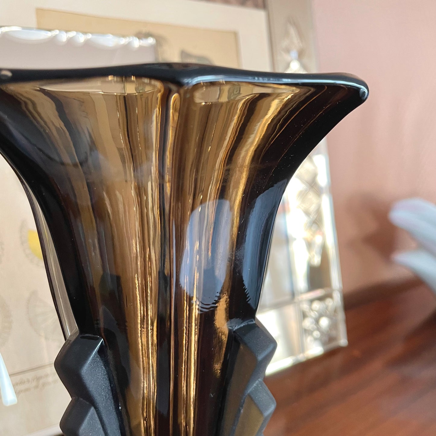 Vase art déco