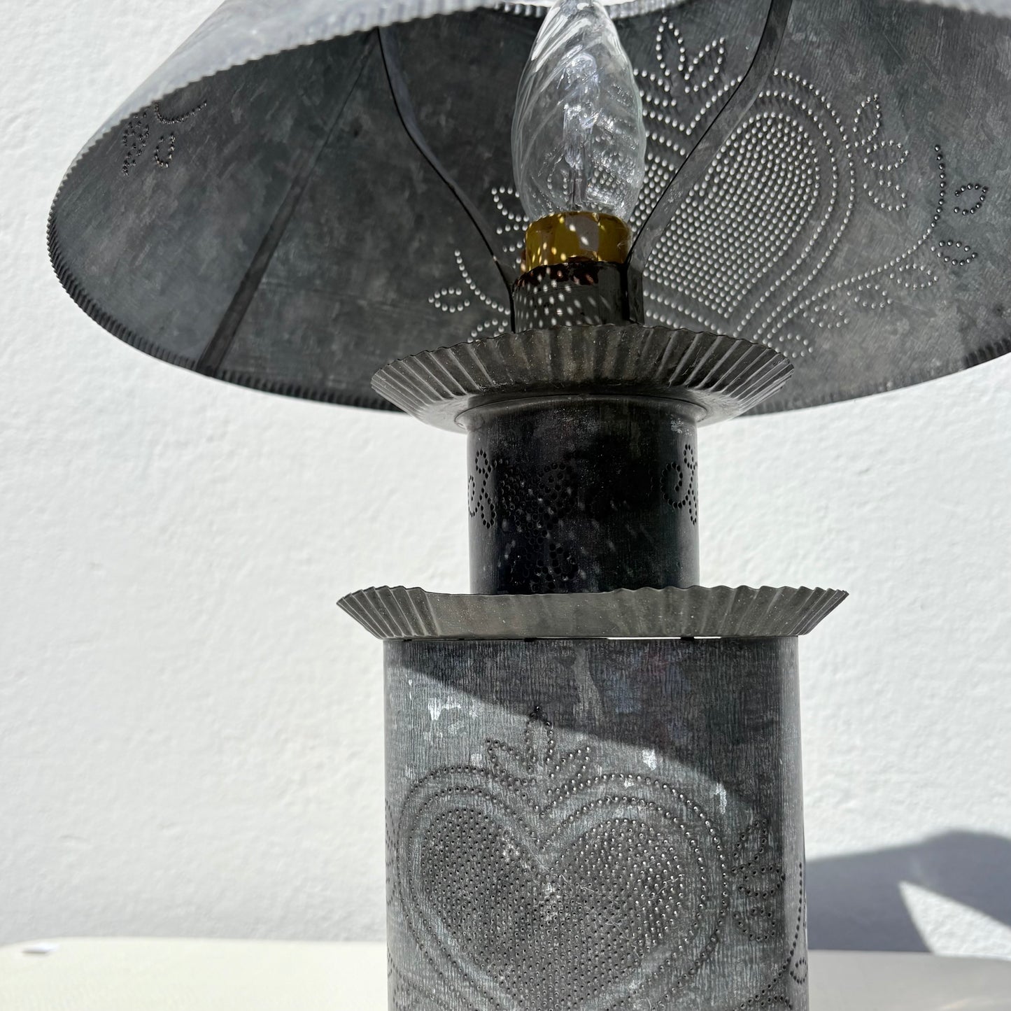 Lampe en zinc Argentine