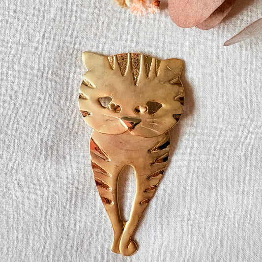 Broche chat